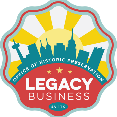 San Antonio, TX legacy business logo